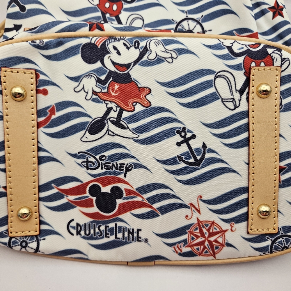 Disney Cruise Line Wave Drawstring Backpack by Dooney & Bourke - Picture 8 of 8
